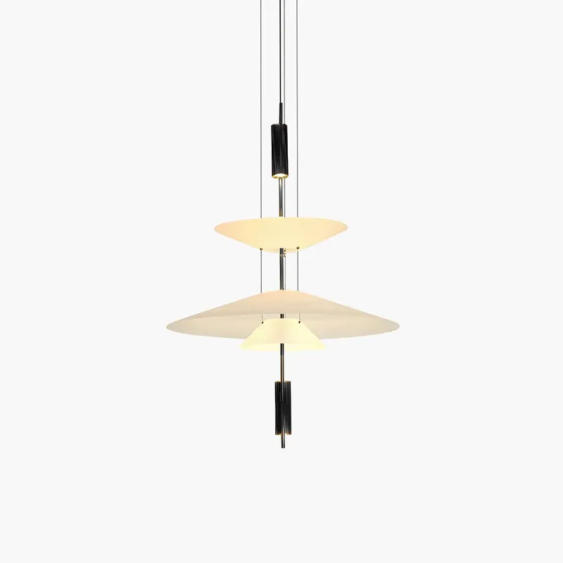 Antizer Layered Disc Pendant Light for Dining Room — Antizer Lighting LED Landscape Lights  3000K