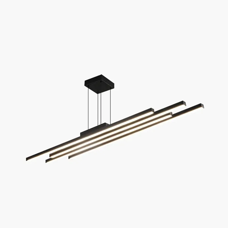 Antizer Linear Multi-Bar LED Pendant Light — Antizer Lighting LED Linear Lights  3000K
