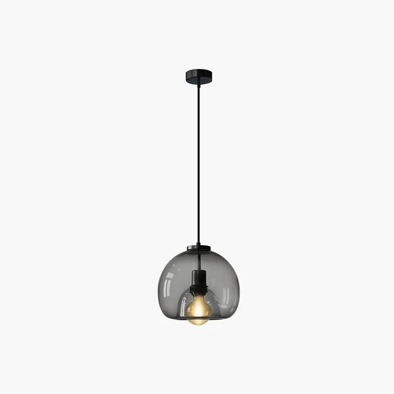 Antizer Smoky Grey Glass Pendant Light — Antizer Lighting LED Landscape Lights  3000K