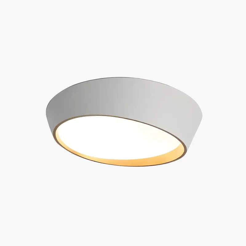 Antizer Modern Round Acrylic Ceiling Light for Bedroom — Antizer Lighting LED Post Top Lights  3000K