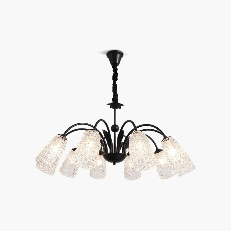 Antizer American Retro Iron Glass Chandelier — Antizer Lighting LED Landscape Lights  