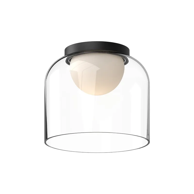 Cedar 8-in Flush Mount — Kuzco Lighting LED Post Top Lights  3000K