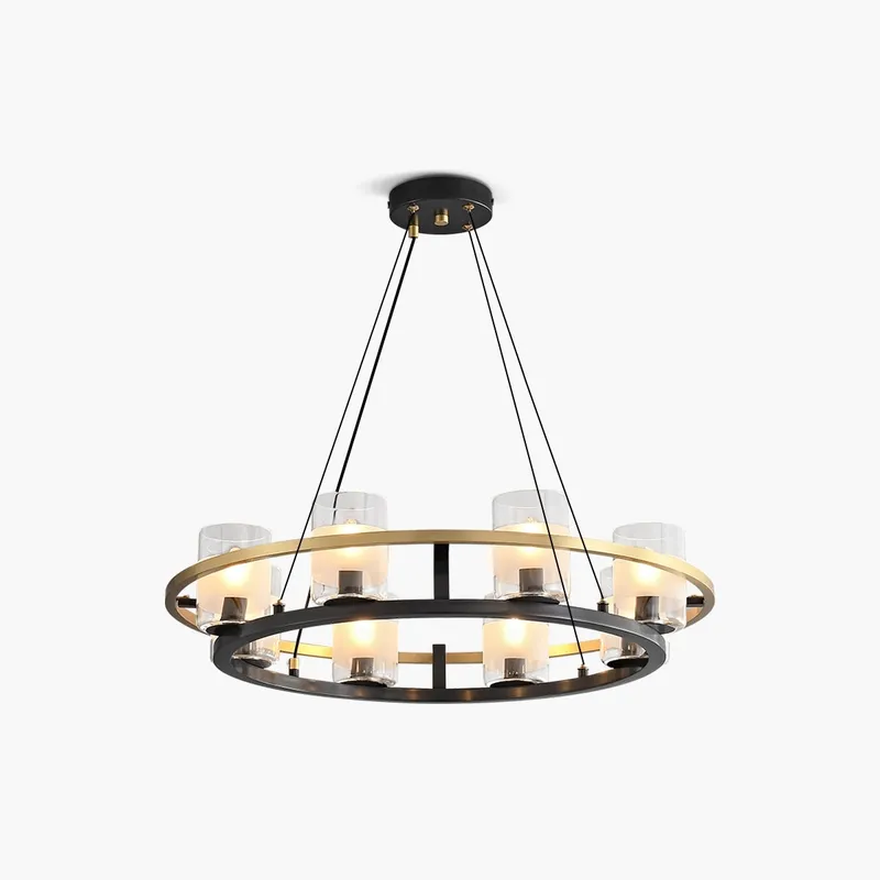Antizer Nordic Art Simulation Candle Glass Chandelier — Antizer Lighting LED Landscape Lights  