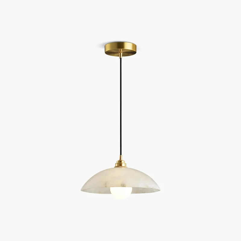 Antizer Dome Spanish Alabaster Pendant Light for Dining Room — Antizer Lighting LED Landscape Lights  