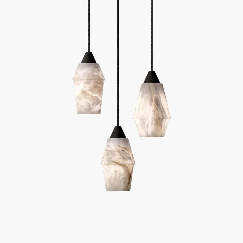 Antizer Natural Spanish Alabaster Pendant Light for Kitchen Island — Antizer Lighting LED Landscape Lights  