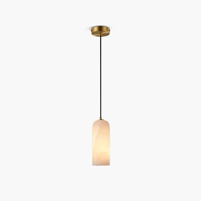 Antizer Modern All Copper Spanish Alabaster Pendant Light — Antizer Lighting LED Landscape Lights  