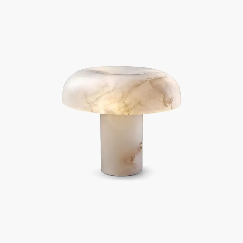Antizer Creative Mushroom Shaped Spanish Alabaster Table Lamp — Antizer Lighting LED Temporary & Work Lights  