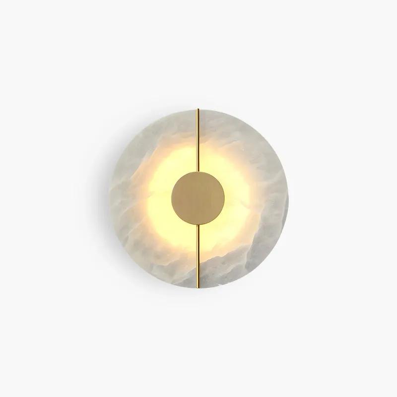 Antizer Light Luxury All Copper Spanish Alabaster Wall Light — Antizer Lighting LED Downlights  
