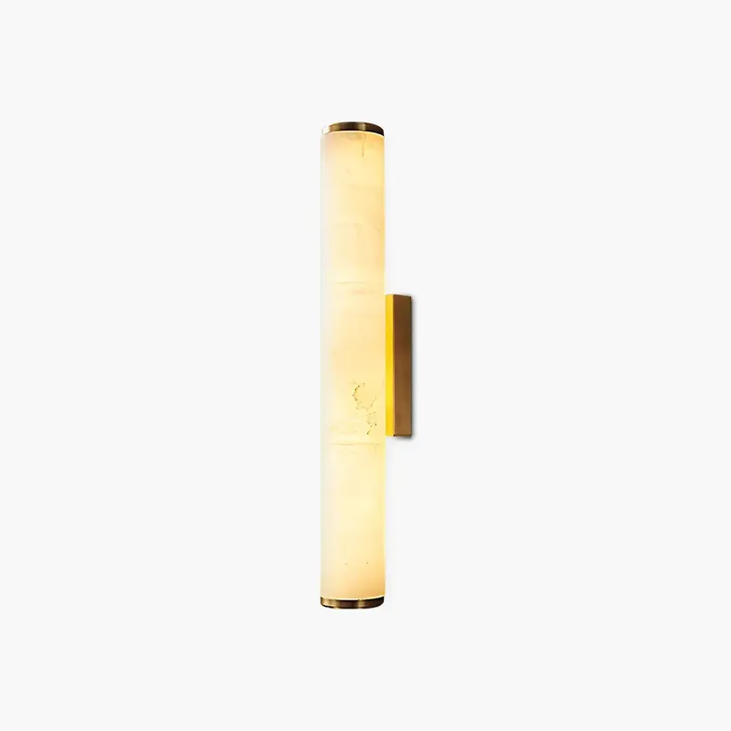 Antizer Modern Cylindrical Spanish Alabaster Wall Sconce — Antizer Lighting LED Downlights  