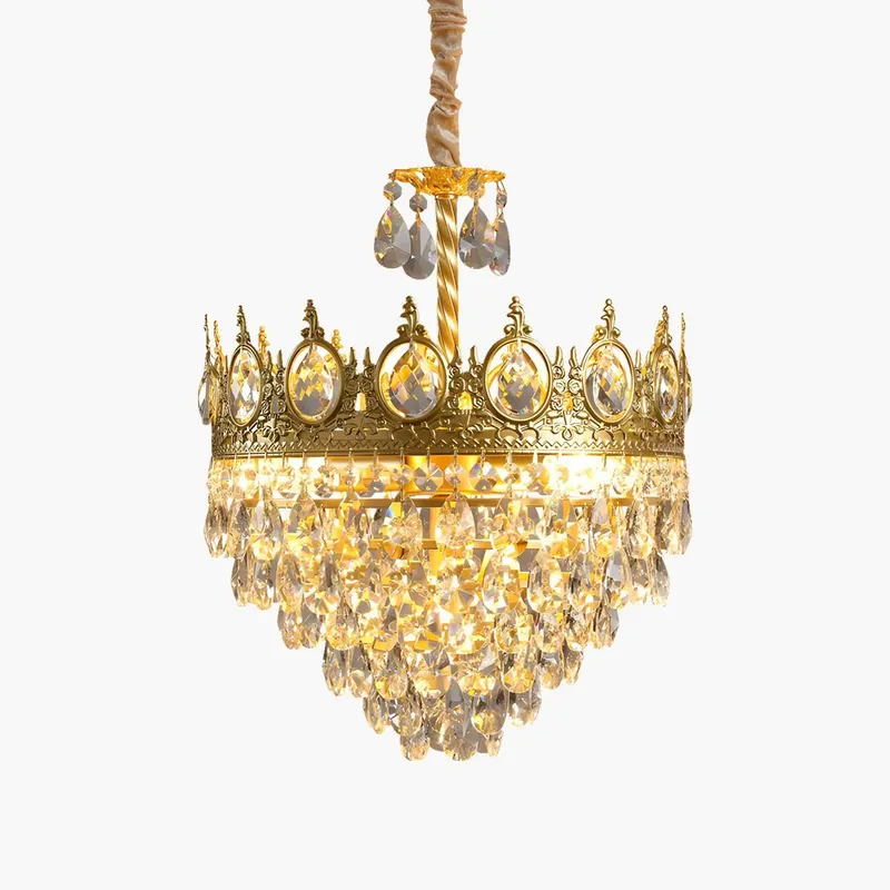 Antizer French Retro Crystal Chandelier for Dining Room — Antizer Lighting LED Landscape Lights  