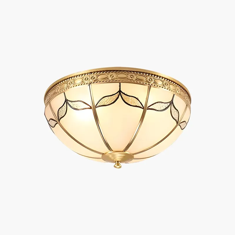 Antizer European Retro Glass Ceiling Light — Antizer Lighting LED Post Top Lights  