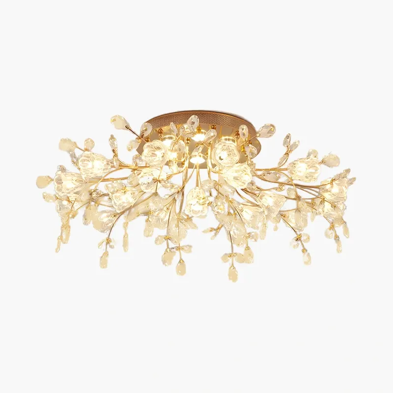 Antizer Lily Art Deco Flower Ceiling Light for Bedroom — Antizer Lighting LED Post Top Lights  