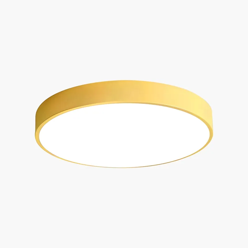 Antizer LED Minimalist Circular Macaron Ceiling Light — Antizer Lighting LED Post Top Lights  
