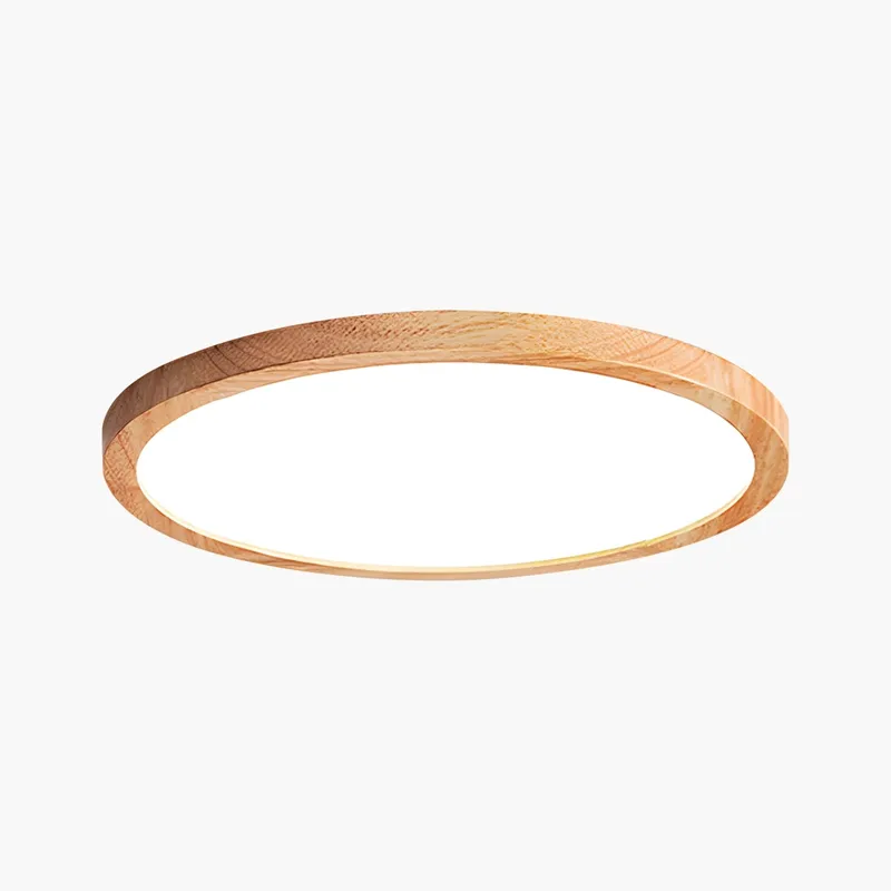 Antizer Modern Wood Round Ceiling Light for Bedroom — Antizer Lighting LED Post Top Lights  