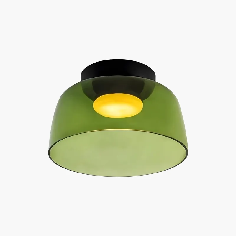 Antizer Colored Glass Ceiling Light for Bedroom — Antizer Lighting LED Post Top Lights  