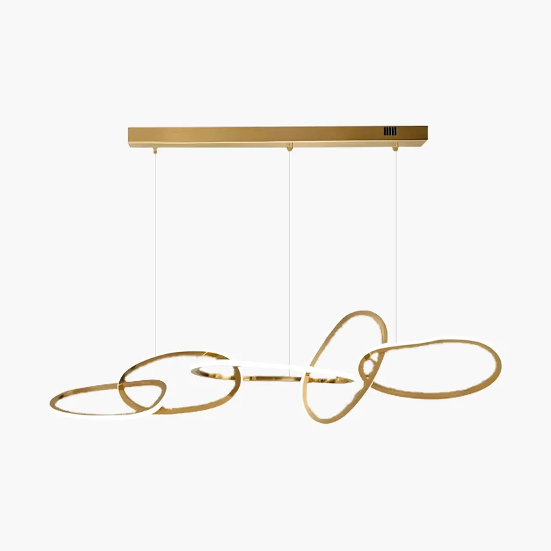 Antizer Modern Minimalist Ring Chandelier — Antizer Lighting LED Linear Lights  