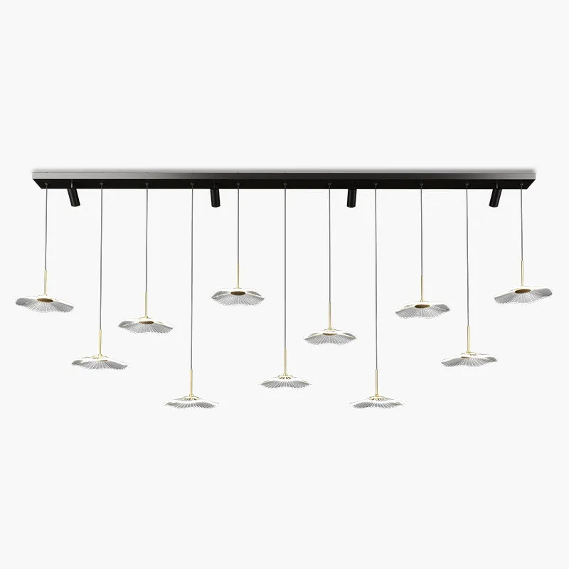 Antizer Creative Lotus Leaf Dining Room Pendant Light — Antizer Lighting LED Linear Lights  