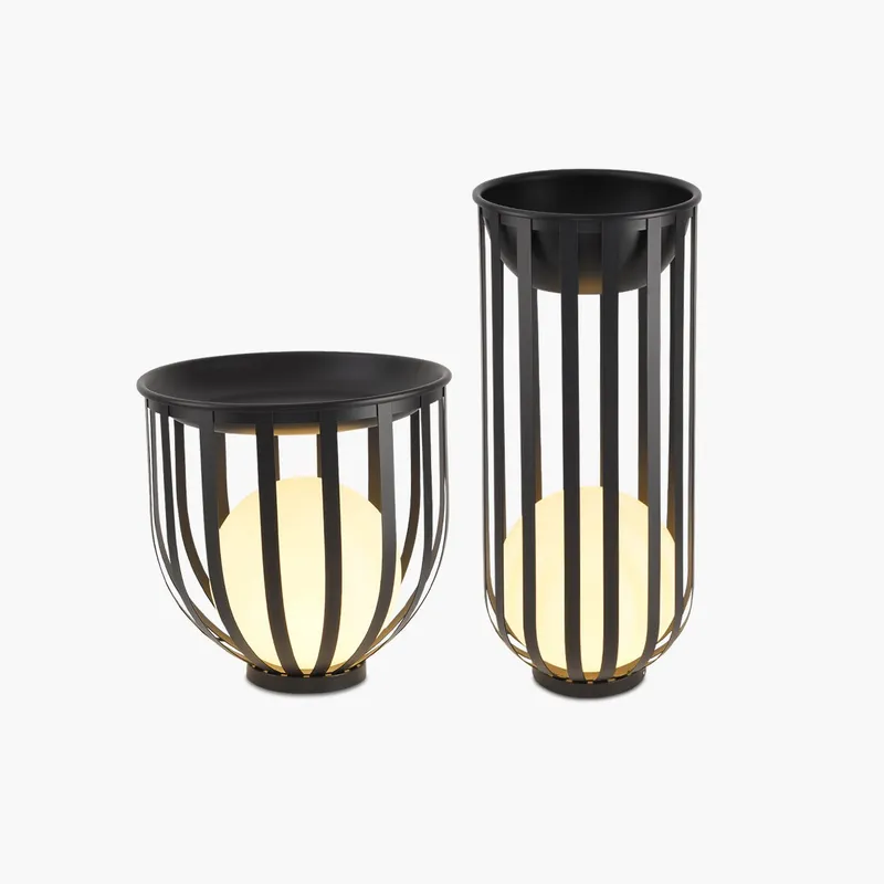 Antizer Solar Flower Stand Outdoor Floor Lamp — Antizer Lighting LED Temporary & Work Lights  