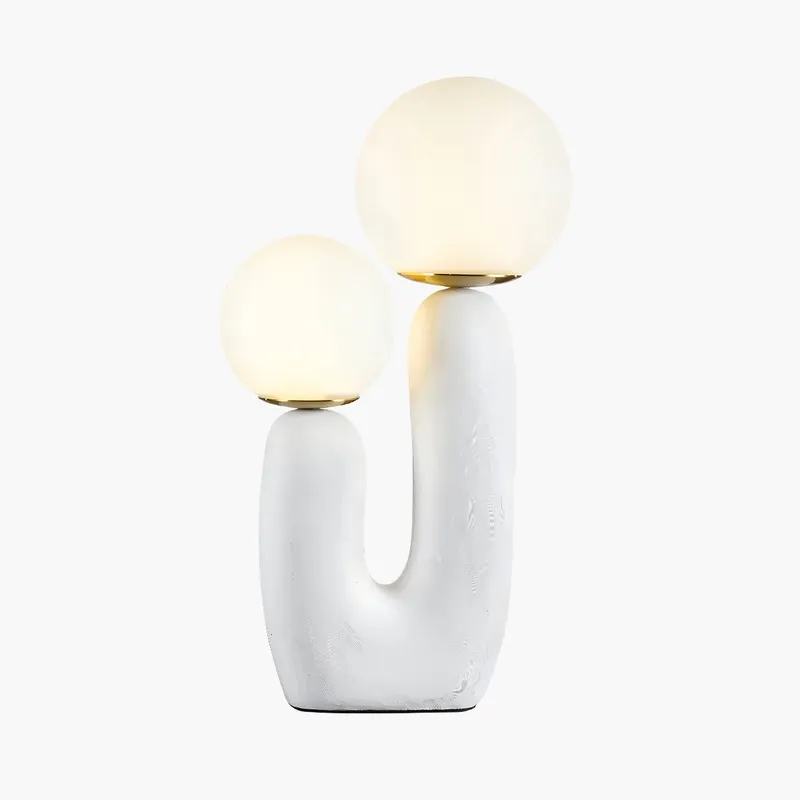 Antizer Oo Rough Resin Table Lamp — Antizer Lighting LED Temporary & Work Lights  