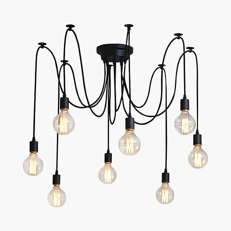 Antizer Alfie Vintage Multiple Light Bulbs Chandelier — Antizer Lighting LED Landscape Lights  