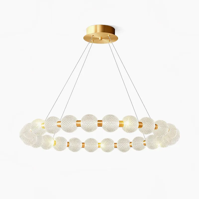 Antizer Modern Ring Pearl Chandelier for Living Room — Antizer Lighting LED Landscape Lights  