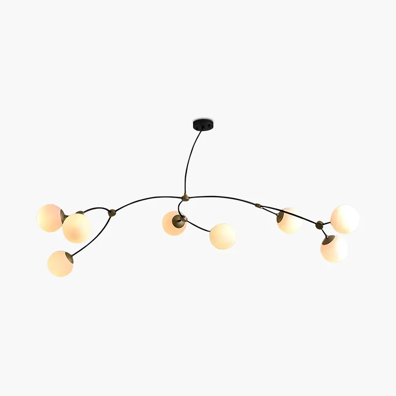 Antizer Minimalist Sputnik Globe Glass Chandelier — Antizer Lighting LED Landscape Lights  