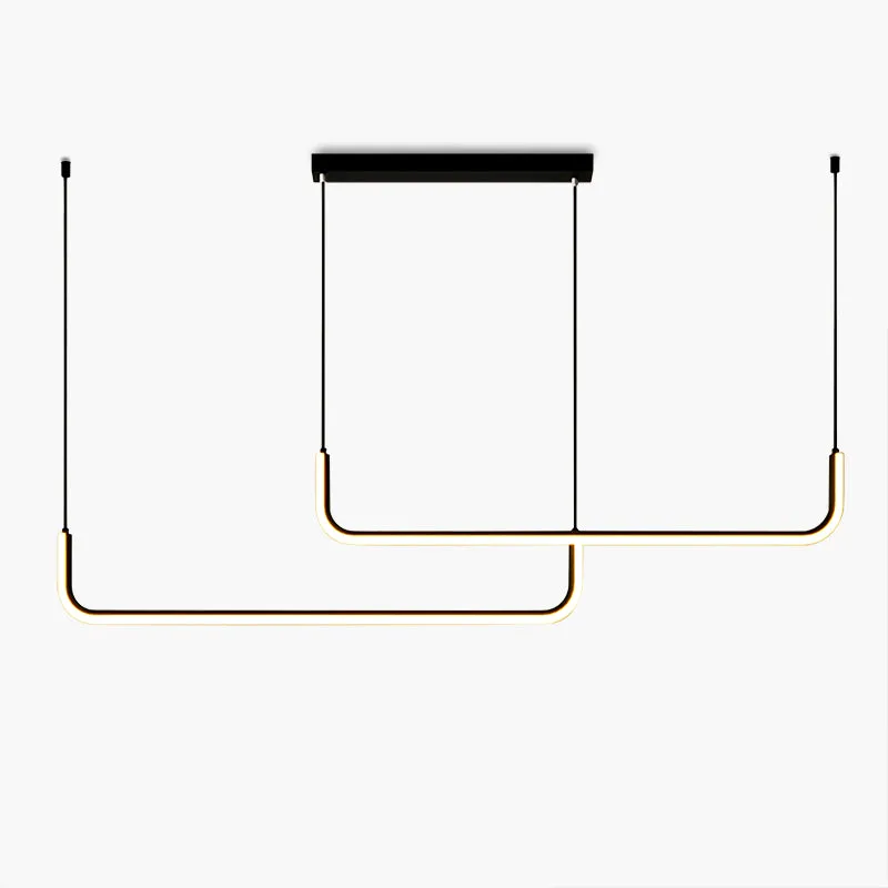 Antizer Modern LED Ceiling Chandelier for Living Room — Antizer Lighting LED Linear Lights  