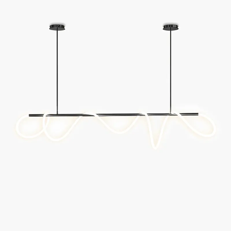 Antizer Modern Long Hose Led Pendant Light for Dining Room — Antizer Lighting LED Linear Lights  