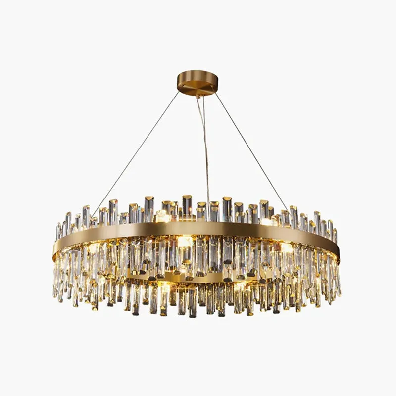 Antizer Round Oval Crystal Chandelier — Antizer Lighting LED Landscape Lights  