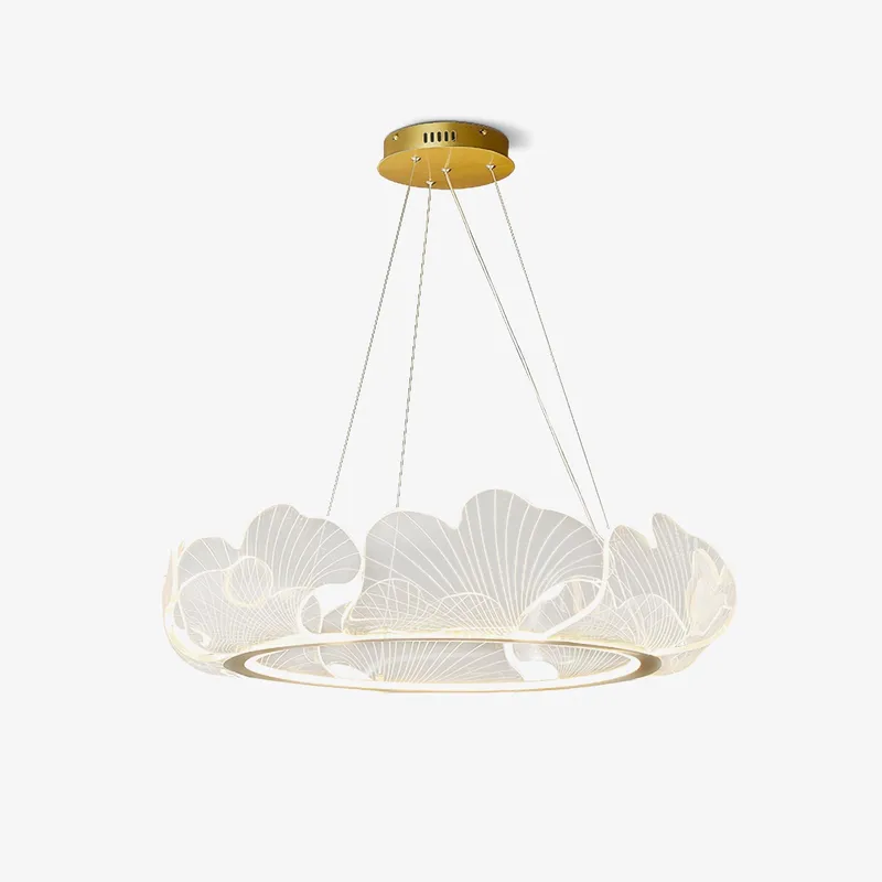 Antizer Ginkgo Leaf Chandelier for Living Room — Antizer Lighting LED Landscape Lights  