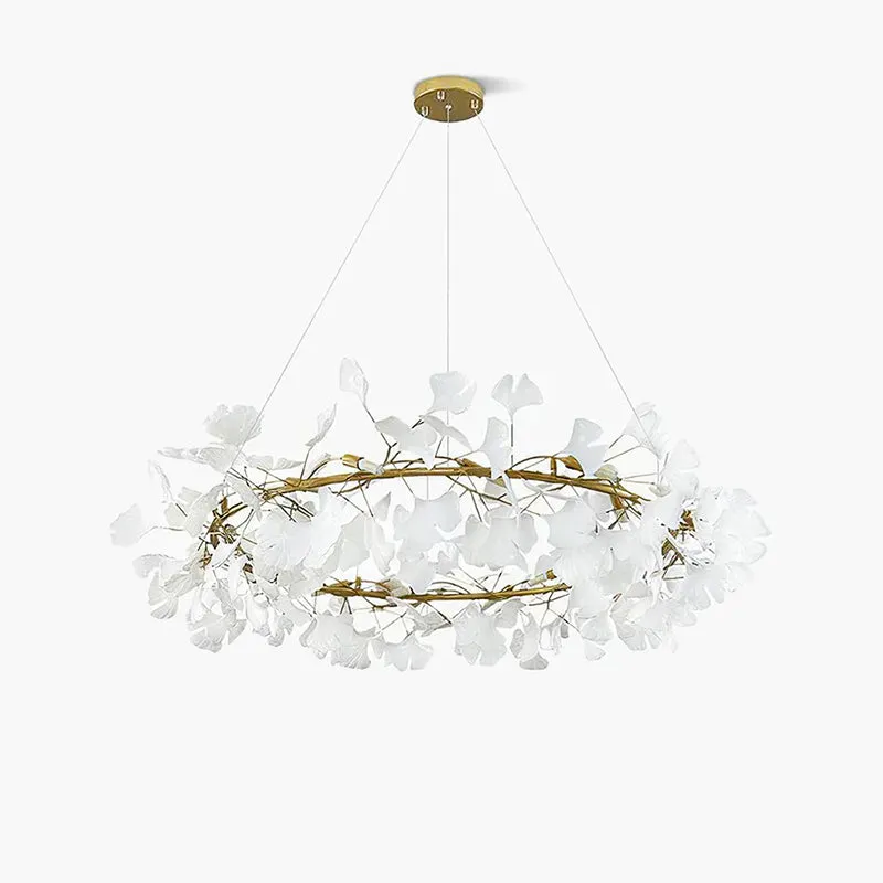 Antizer Ginkgo Chandelier-C Hanging Light Fixtures — Antizer Lighting LED Landscape Lights  