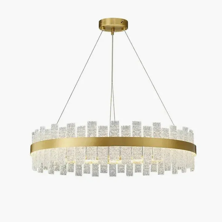 Antizer Modern Frosted Glass Crystal Chandelier — Antizer Lighting LED Landscape Lights  