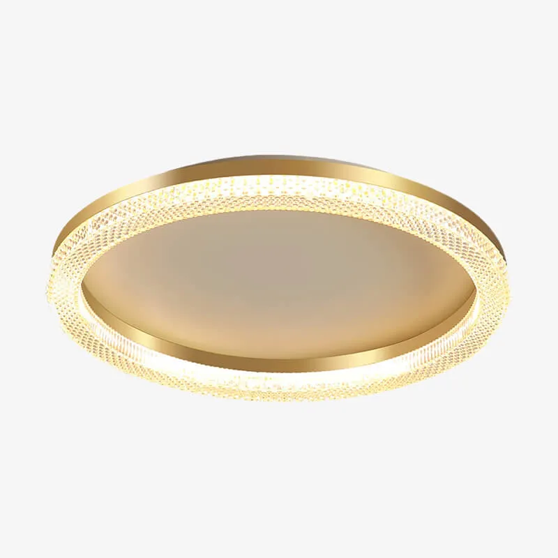 Antizer Light Luxury Circular Crystal Ceiling Light — Antizer Lighting LED Post Top Lights  