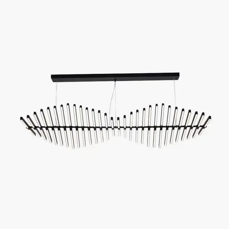Antizer Linear Fish Bone Modeling Chandelier — Antizer Lighting LED Linear Lights  