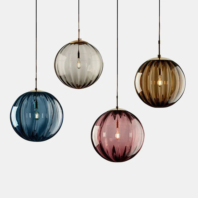 Antizer Modern Nordic Water Pattern Glass Ball Pendant Light — Antizer Lighting LED Landscape Lights  