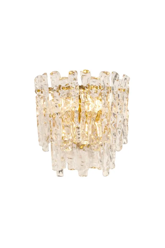 Elara Textured Cast Glass Wall Lamp — Samu Lighting LED Wall Lights 15.0W 