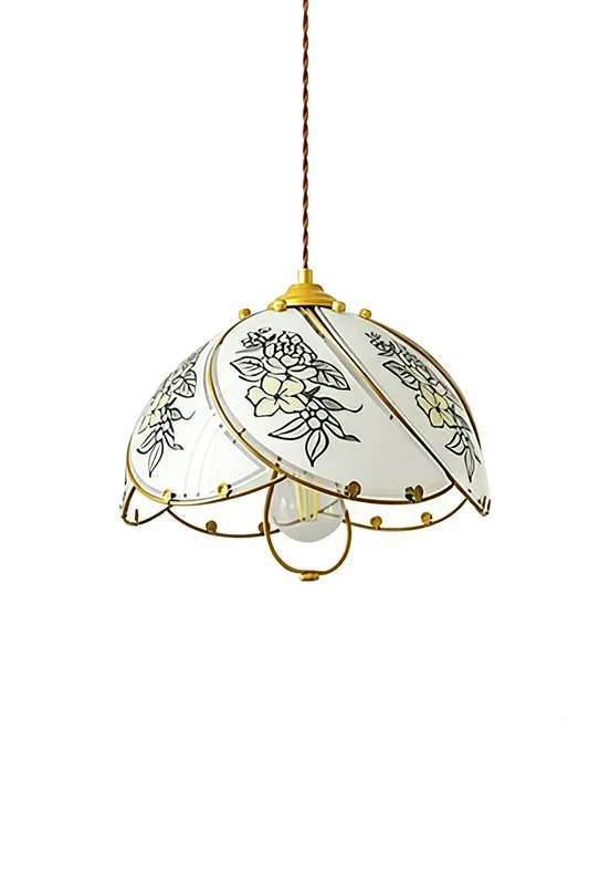 Lillian Retro Floral Pendant Lamp — Samu Lighting LED Landscape Lights 20.0W 