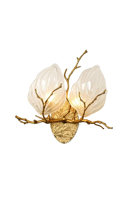 Magnolia Arbor Brass Wall Lamp — Samu Lighting LED Wall Lights 30.0W 