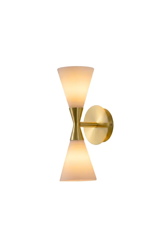 Diabolo Symmetry Glass Wall Sconce — Samu Lighting LED Wall Lights 30.0W 