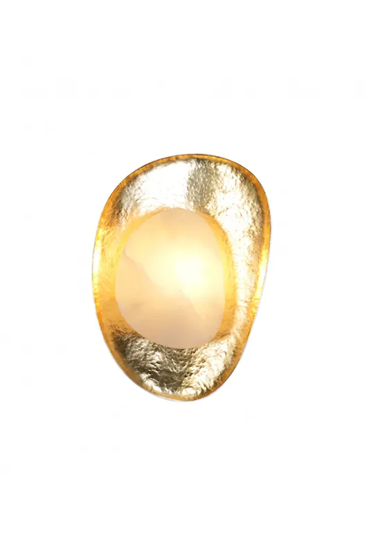 Caeliform Aurelia Alabaster Wall Lamp — Samu Lighting LED Wall Lights 40.0W 3000K