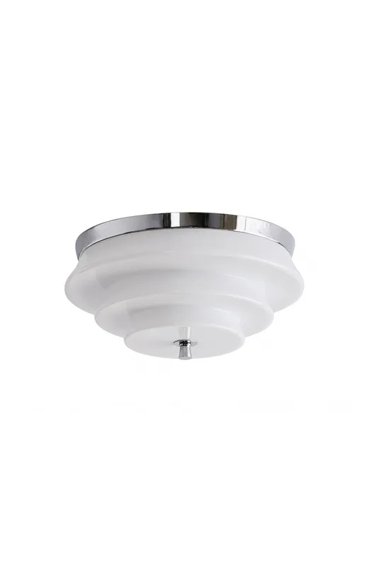 Ziggurat Horizon Glass Ceiling Light — Samu Lighting LED Post Top Lights 30.0W 2700K