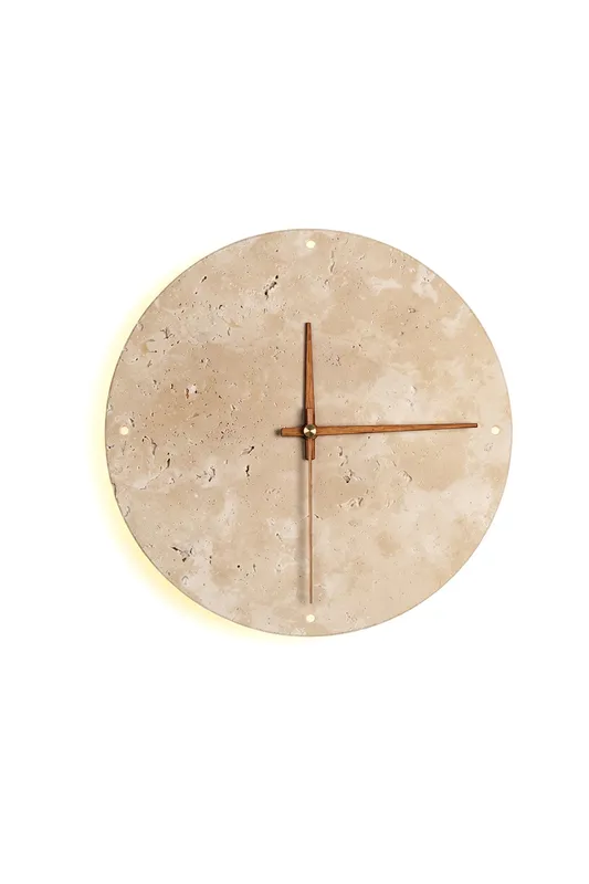 Temporal Epoch Travertine & Wood Wall Lamp — Samu Lighting LED Wall Lights 20.0W 