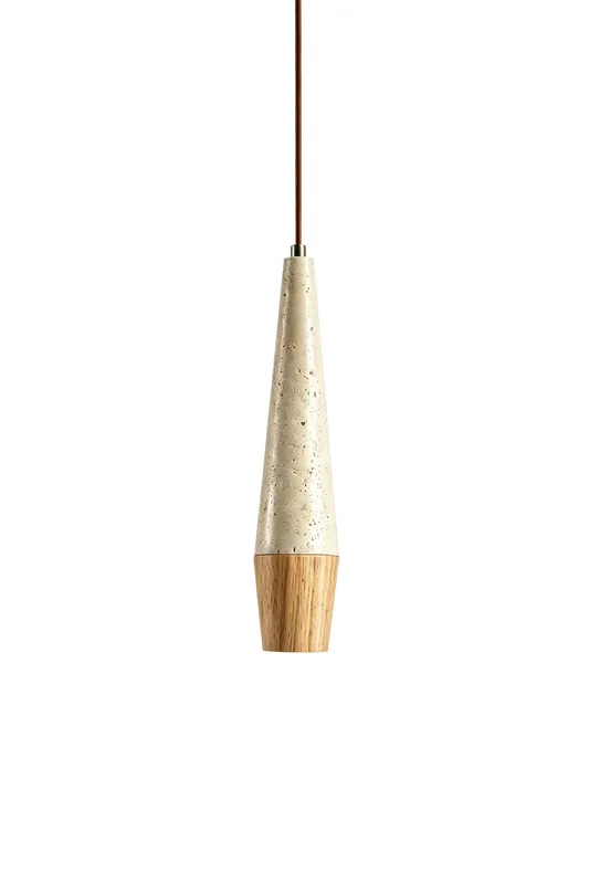 Conical Tiber Travertine Pendant Light — Samu Lighting LED Landscape Lights 15.0W 