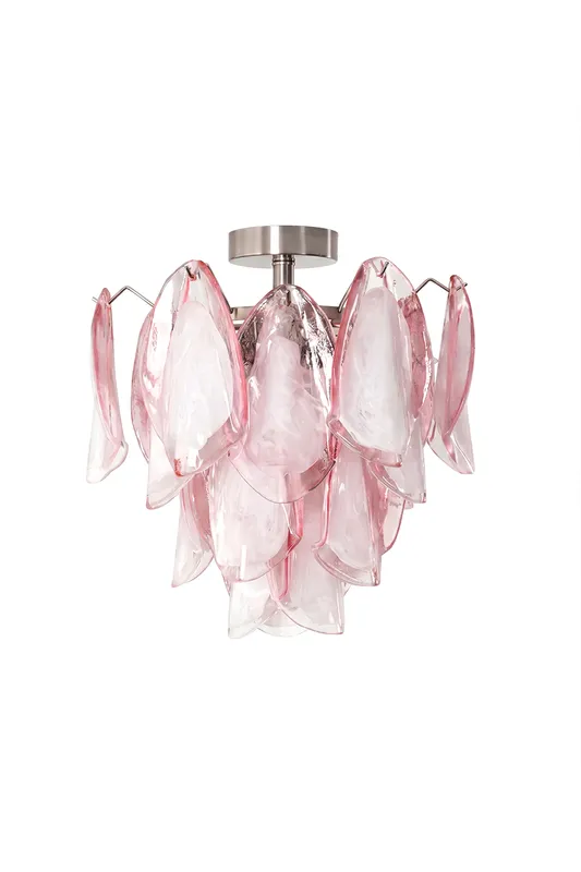 Seraph Petal Glass Ceiling Light — Samu Lighting LED Post Top Lights 15.0W 