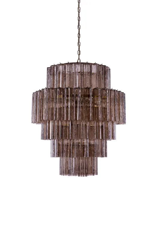 Vespera Glass Tiered Chandelier — Samu Lighting LED Landscape Lights 40.0W 