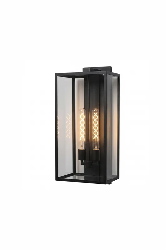Brass Box Outdoor Wall Light — Samu Lighting LED Wall Lights 30.0W 3000K