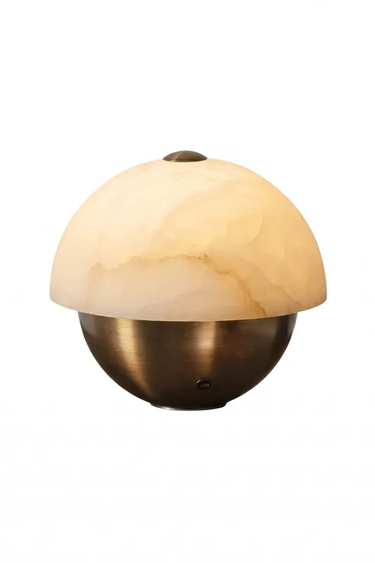 Selene Alabaster Table Lamp — Samu Lighting LED Temporary & Work Lights  