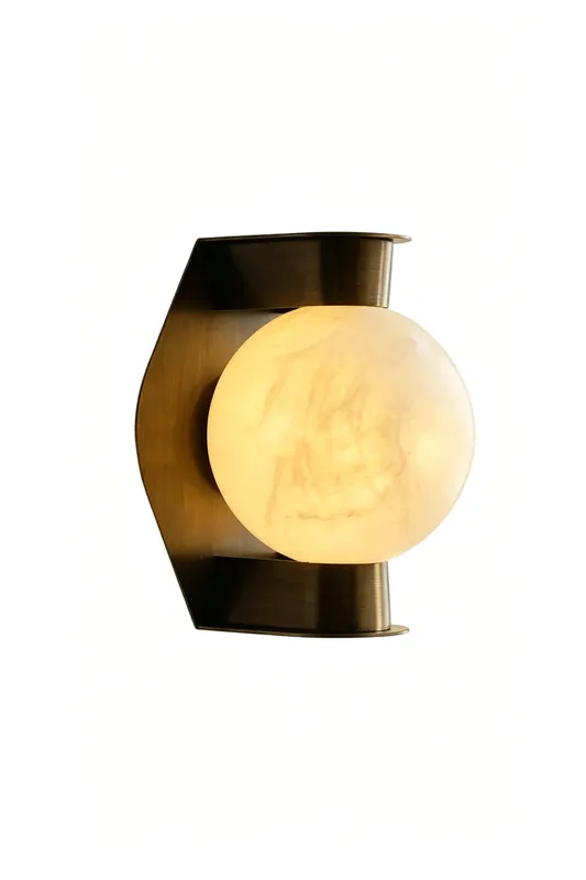 Lunar Alabaster Wall Light — Samu Lighting LED Wall Lights 30.0W 