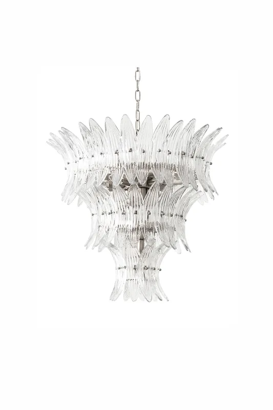 Ribbed Leaf Tier Chandelier — Samu Lighting LED Landscape Lights 40.0W 