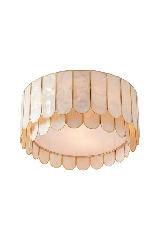 Ceiling Luxury Shell Ceiling Light — Samu Lighting LED Post Top Lights 30.0W 